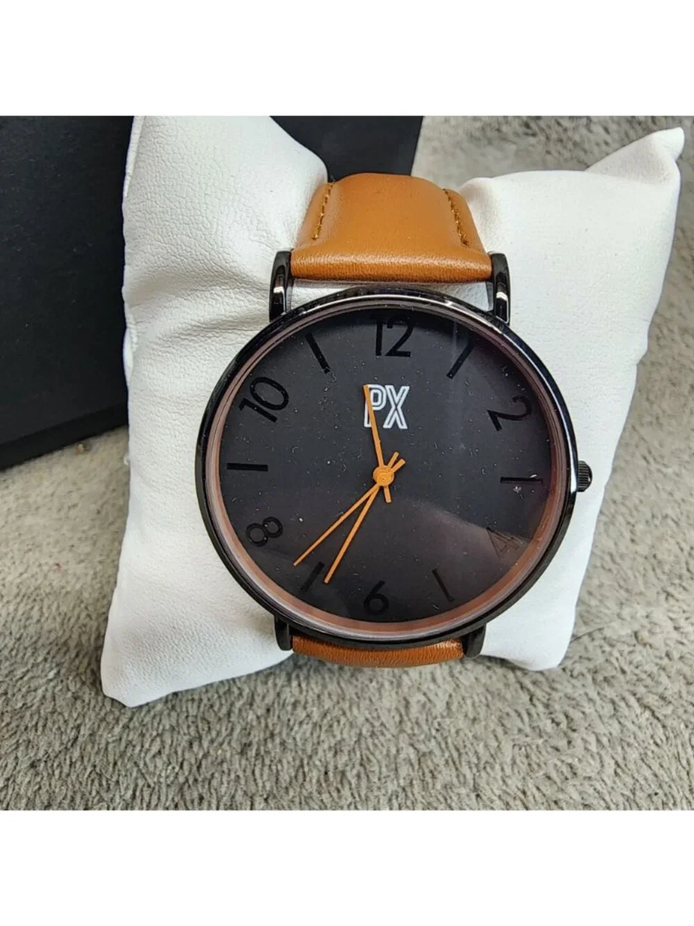 PX Watch Mens One Size Keith Brown Leather Strap *NWT*